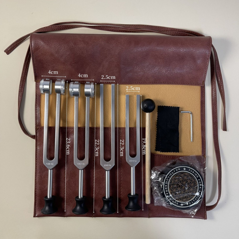 Musical Instrument Kit - Set Garpu Tuning Medis untuk Meditasi,