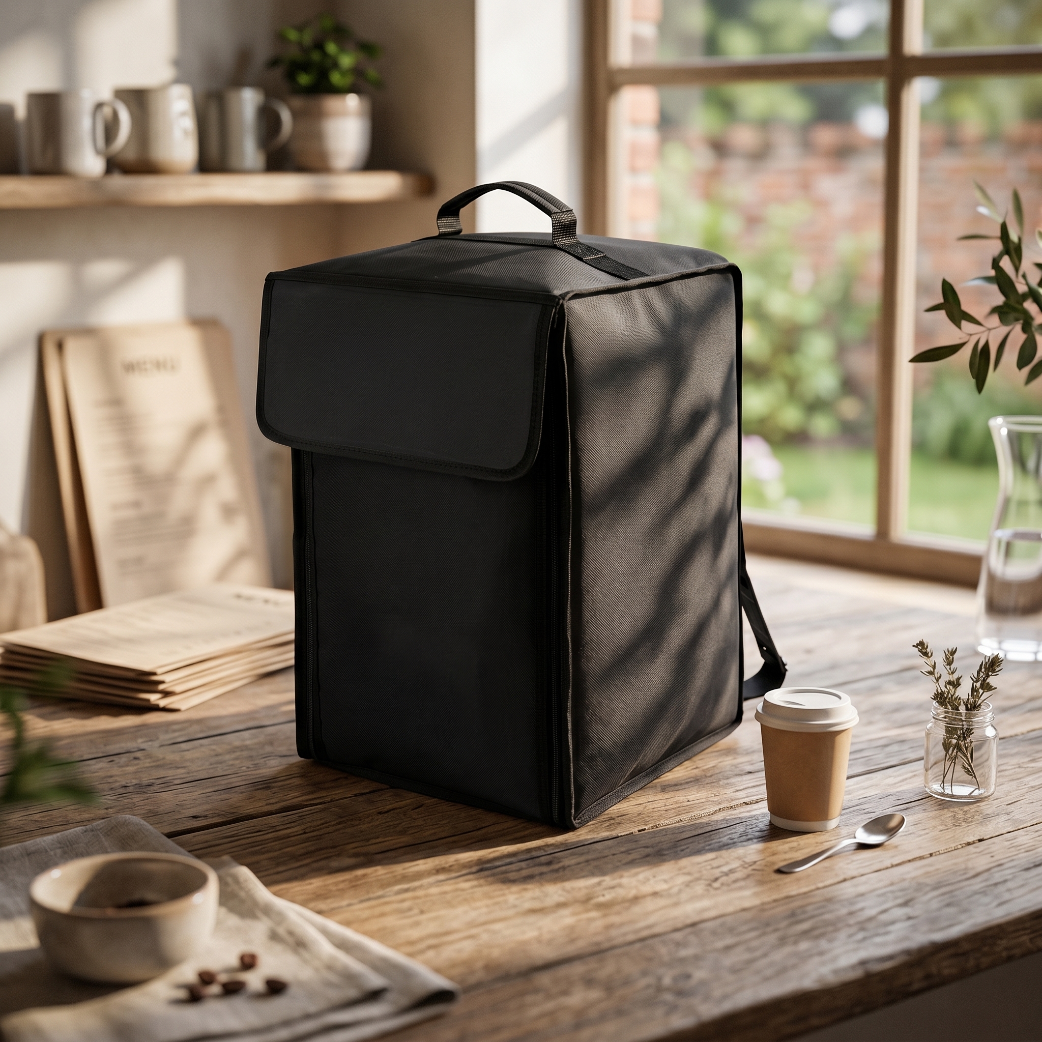 Cajon Musical Instrument - Tas Ransel Cajon dengan Bantalan Tebal,