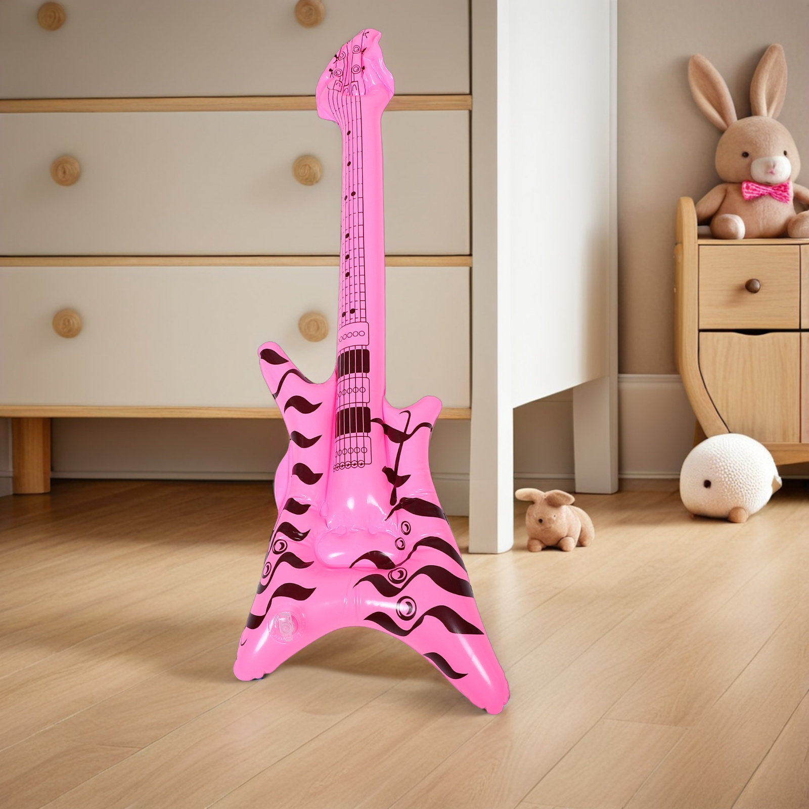 Musical Instrument You Blow Into - Gitar Rock and Roll Tiup Retro