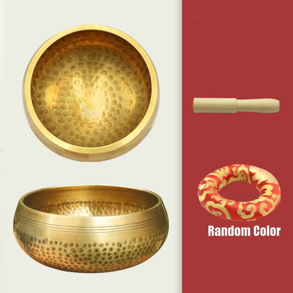 Tibetan Singing Bowl - Set Mangkuk Nyanyian Tibet Nepal, Bantal