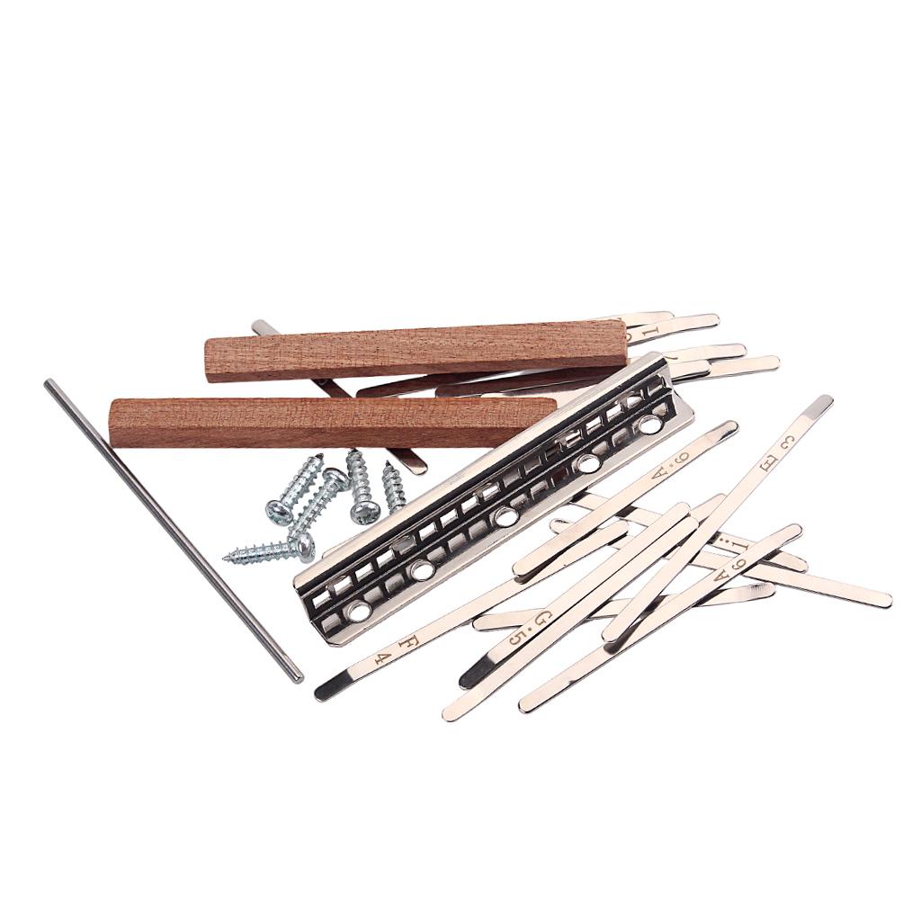 Musical Instrument Kit - Kalimba 17 Kunci DIY Parts Kit
