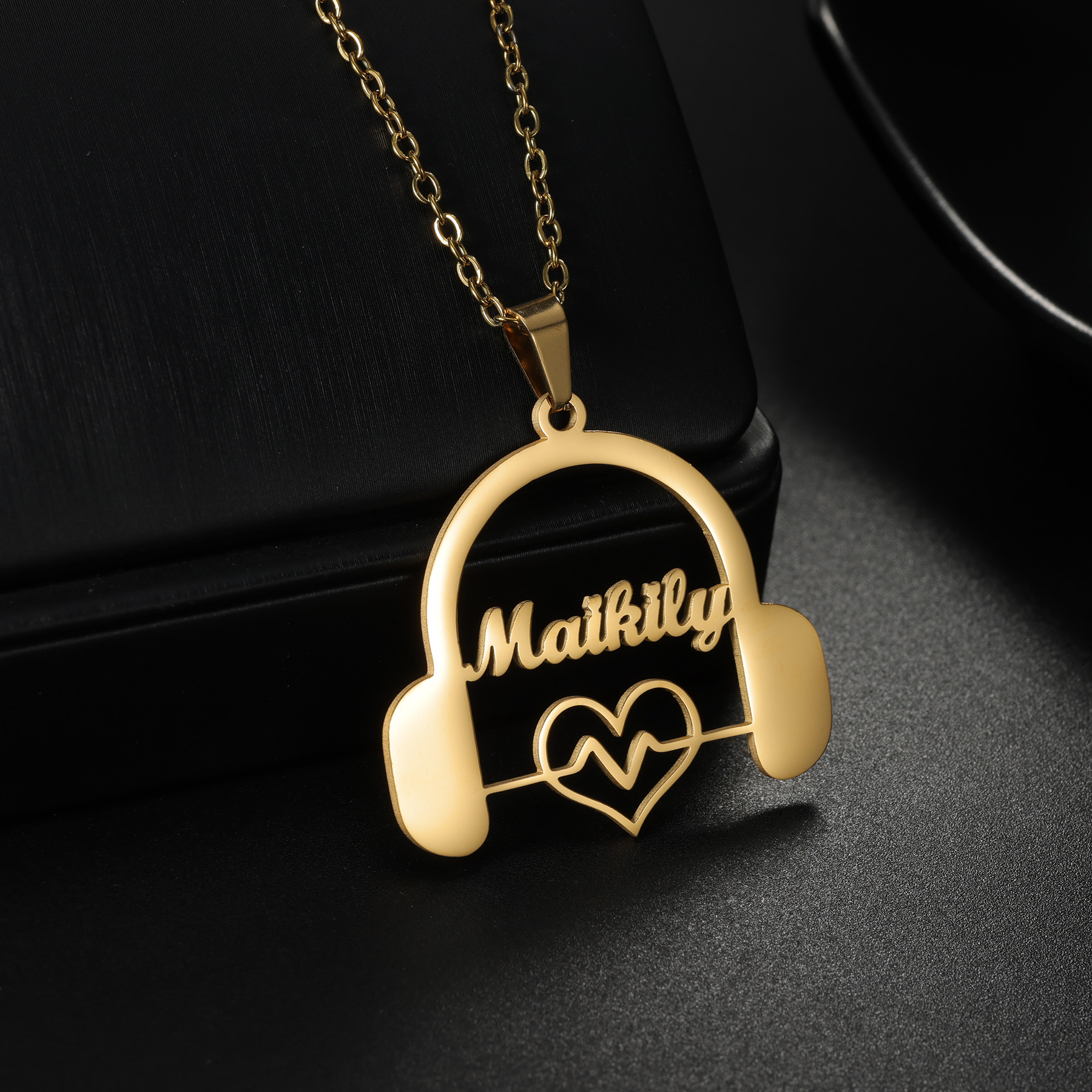 Musical Instrument With Names - Kalung Instrumen Musik dengan Nama Kustom