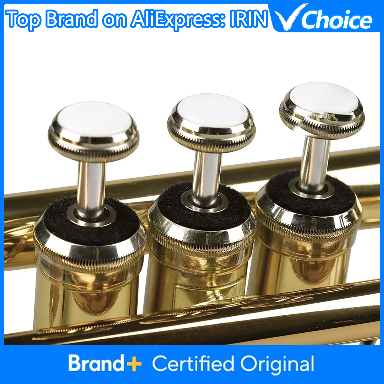Musical Instrument Cornet - 10 Buah Bantalan Pencuci Terompet Bulu