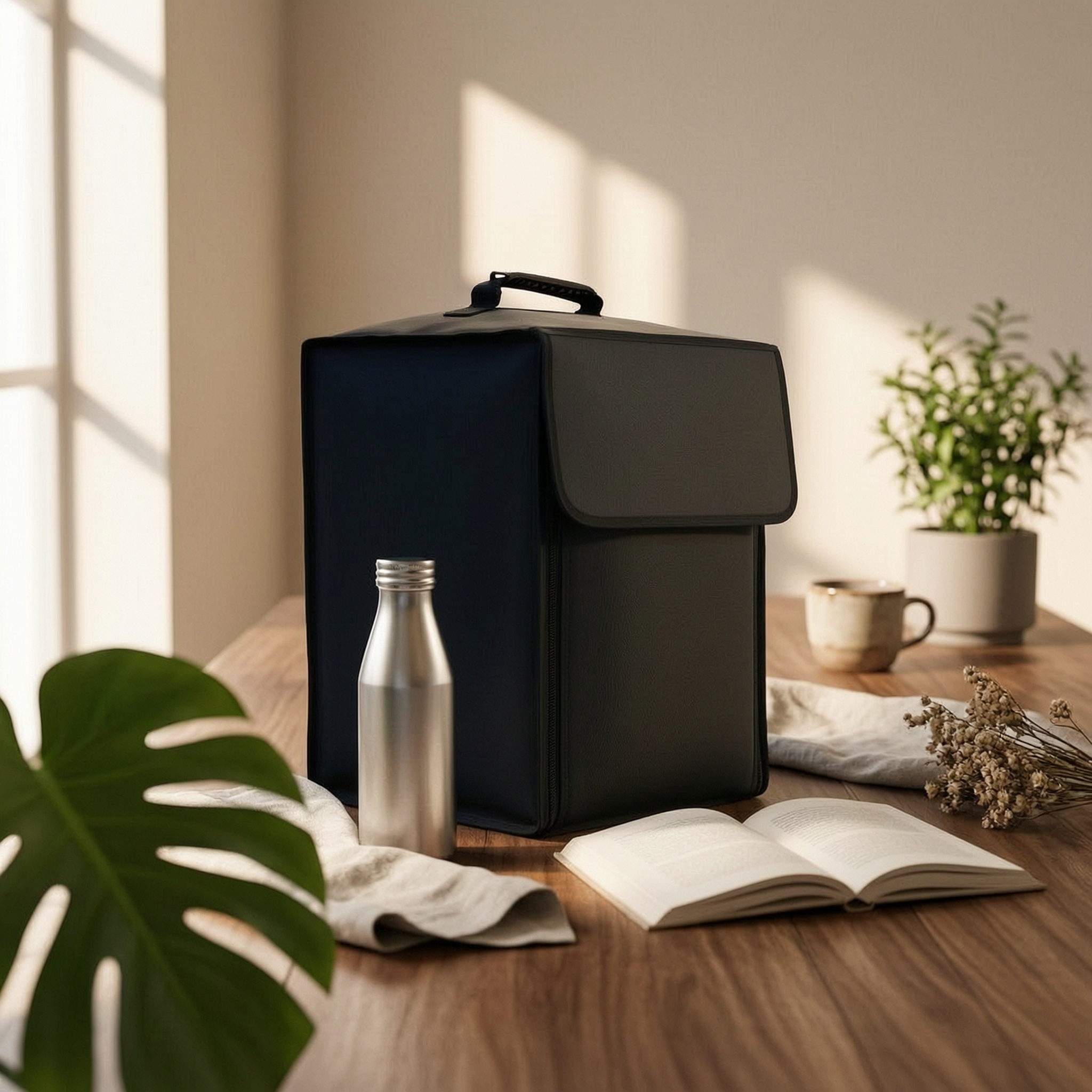 Cajon Musical Instrument - Tas Ransel Cajon dengan Bantalan Tebal,