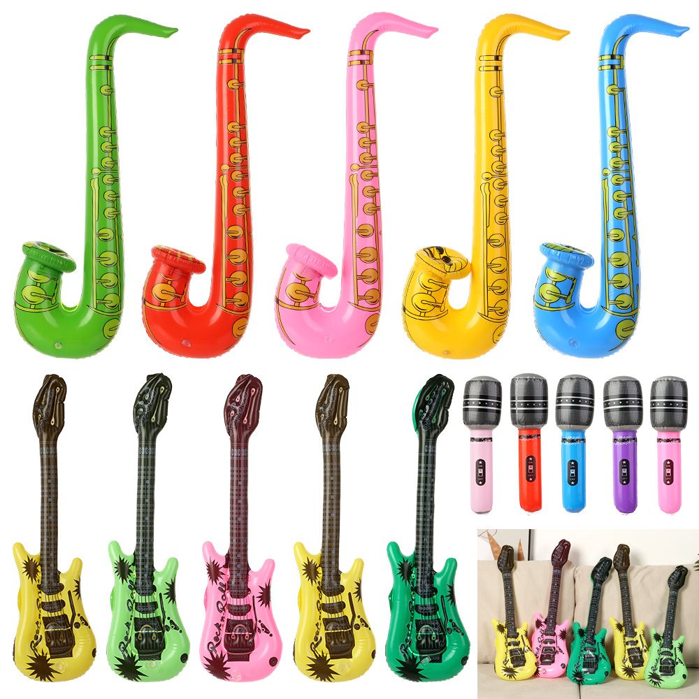 Musical Instrument You Blow Into - 5 Gitar 5 Saksofon 5 Mikrofon
