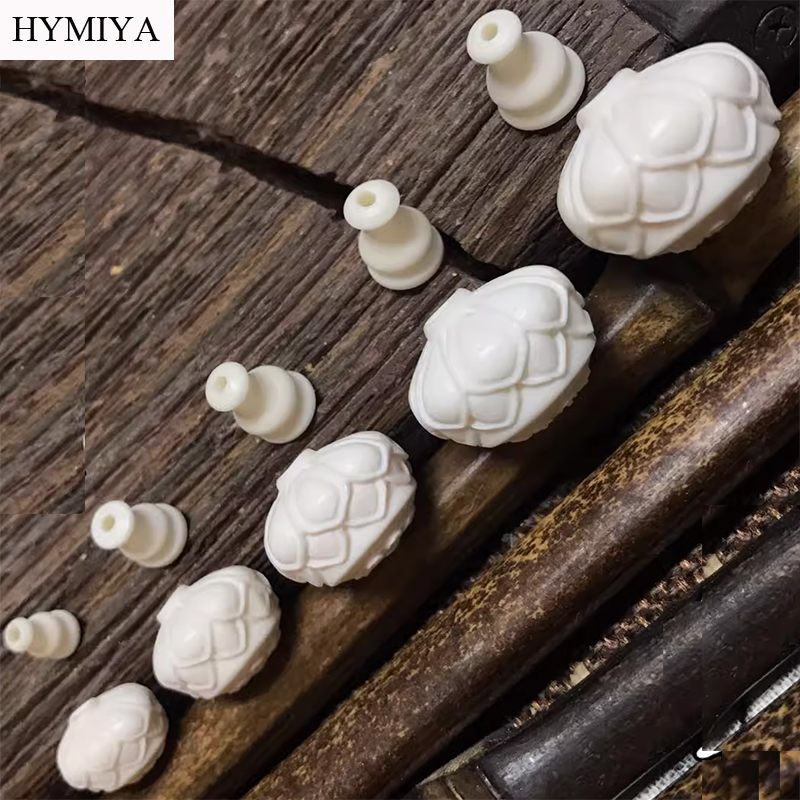 Musical Instrument Jewelry - Manik-manik Tiga Lubang Tibet Buatan Tangan