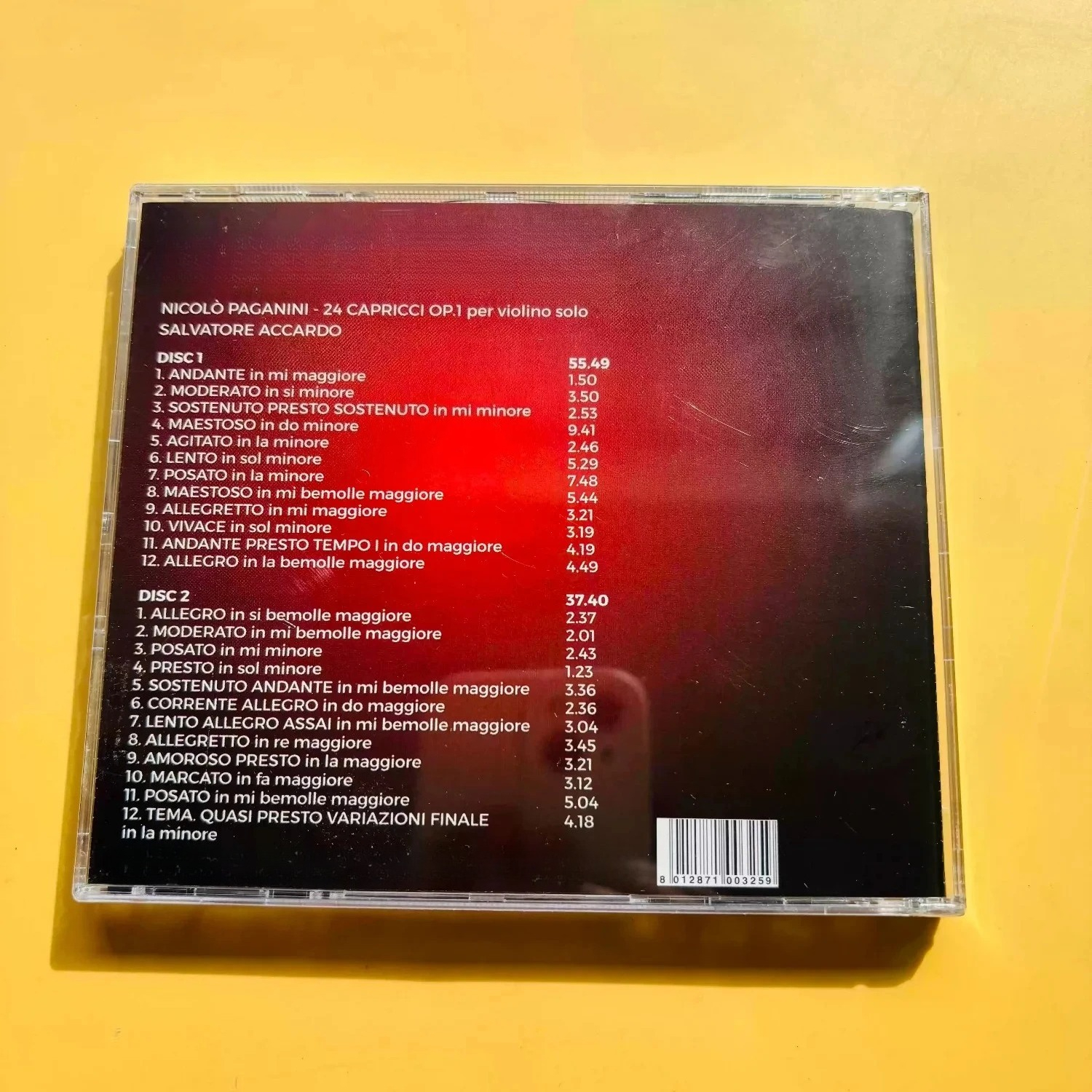 CD Audio Instrumen Solo Biola  - Musical Instrument With A ulasan dan harga