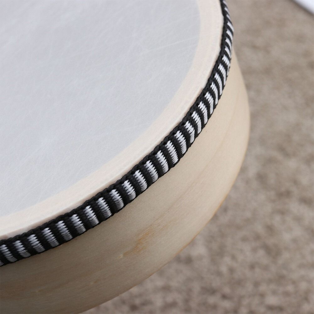 Mainan Drum Tangan Kayu 4/6/8/ - Musical Instrument With Hand ulasan dan harga
