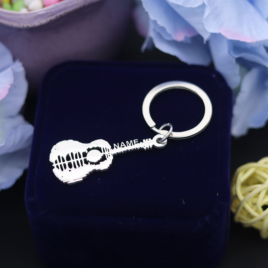QIAMNI Personalisasi Nama Kust - Musical Instrument With Names ulasan dan harga