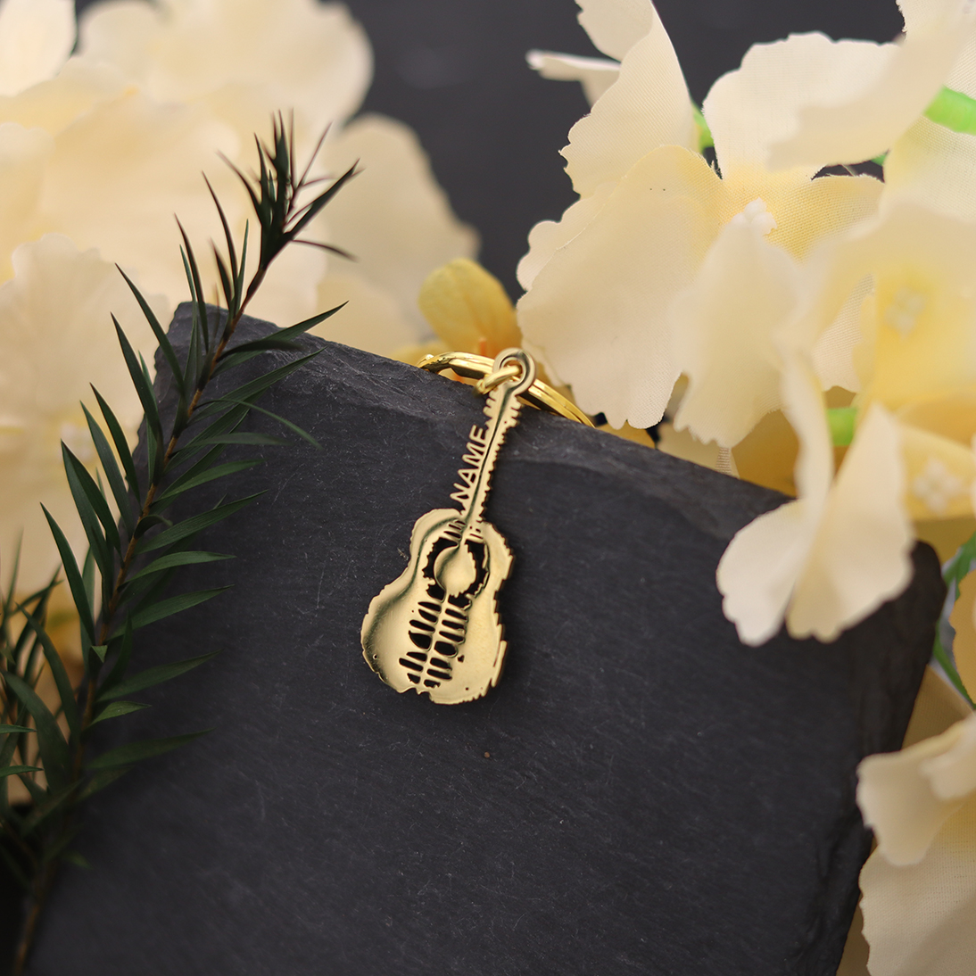 QIAMNI Personalisasi Nama Kust - Musical Instrument With Names ulasan dan harga