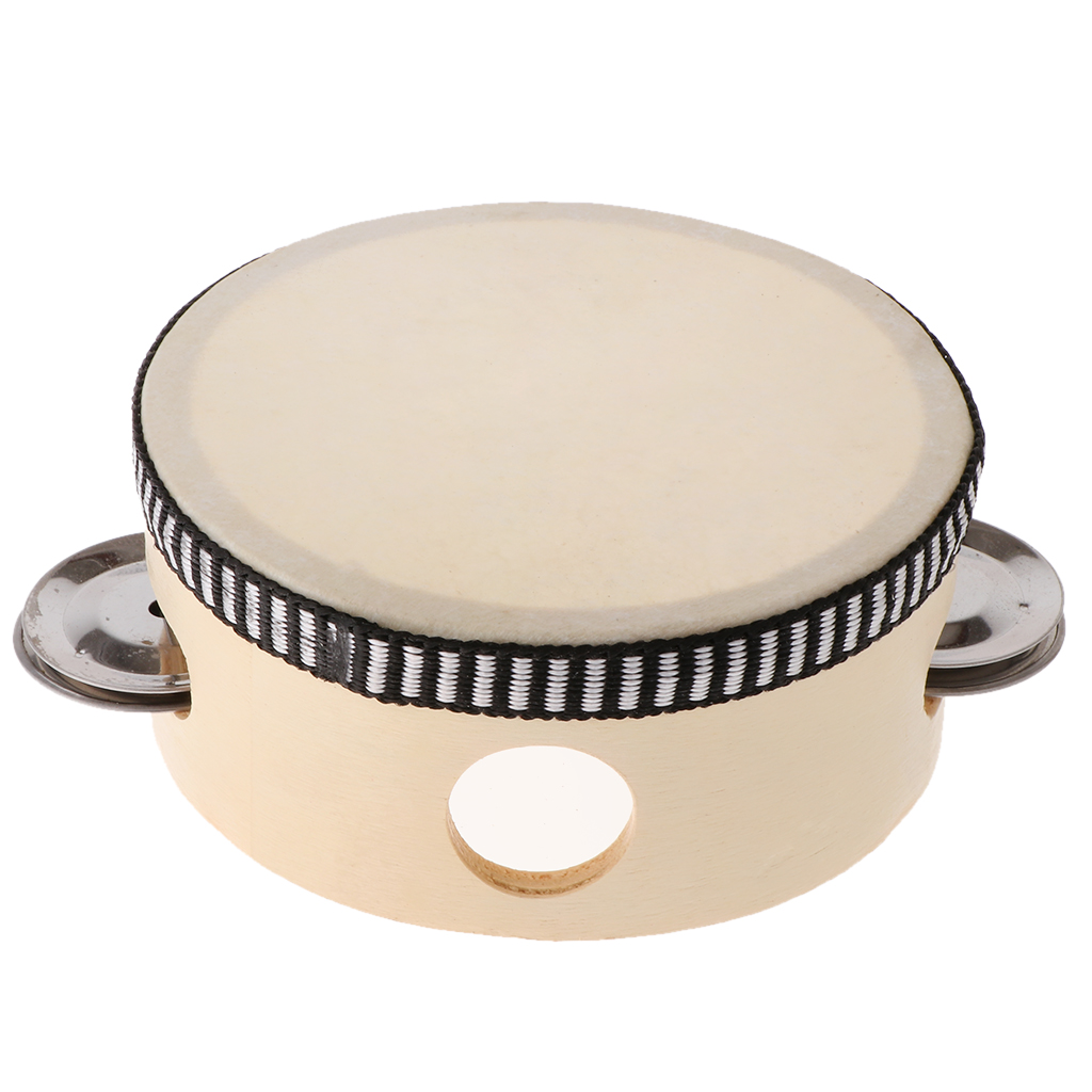Instrumen Musik Tamborin Kayu, - Musical Instrument With Hand ulasan dan harga