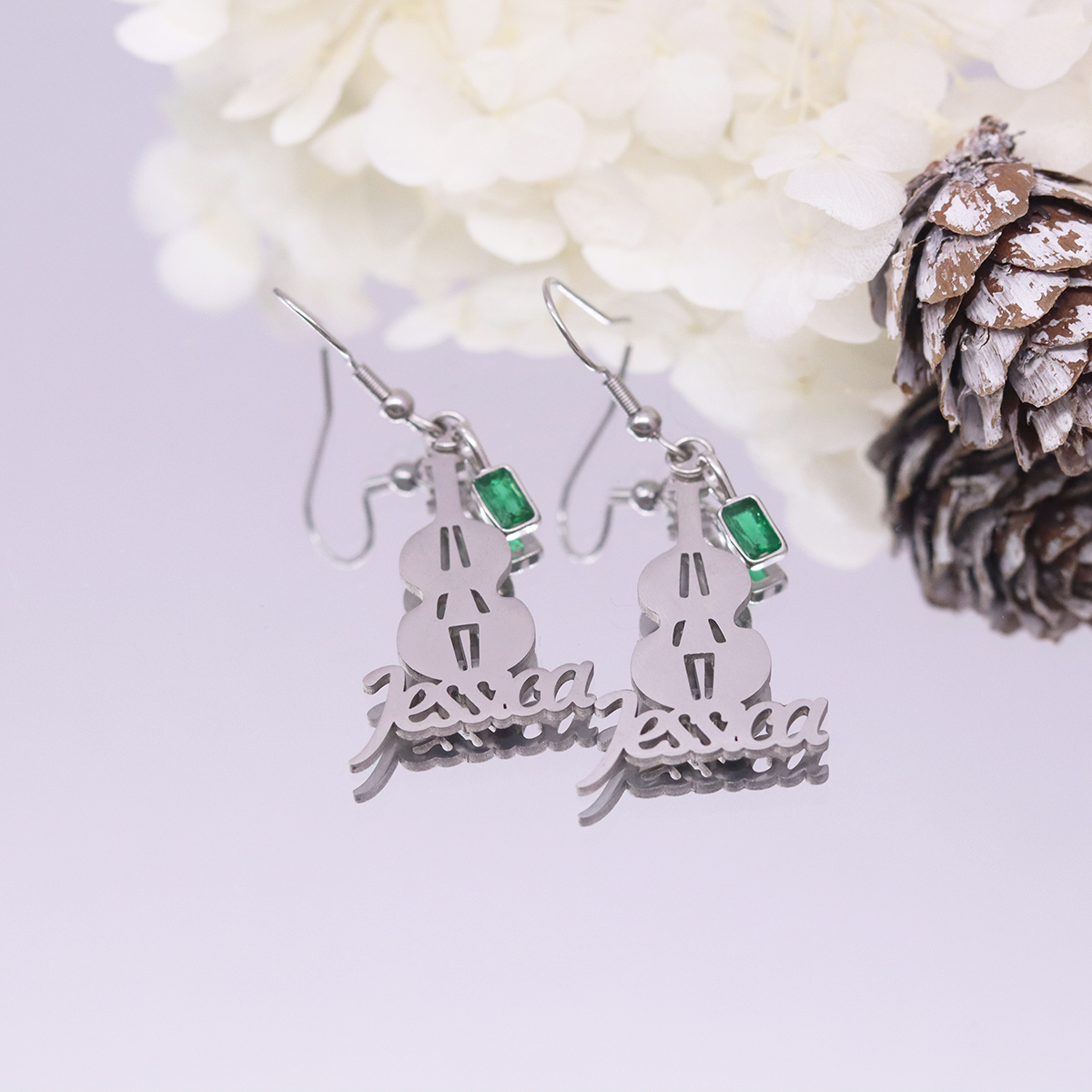 Anting Biola Nama Kustom Chand - Musical Instrument With Names ulasan dan harga