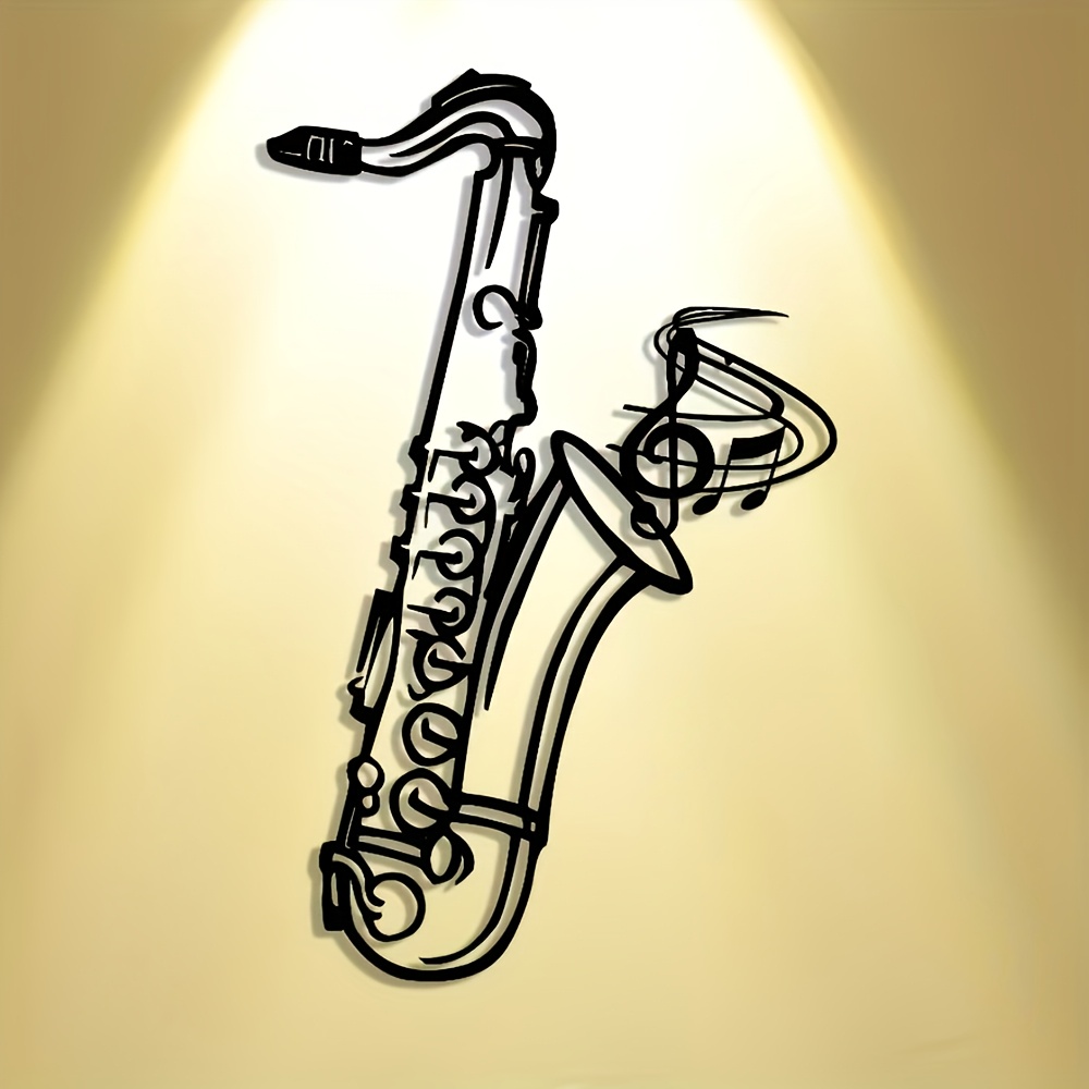 Plakat Dekoratif Saksofon Seni - Musical Instrument Image ulasan dan harga