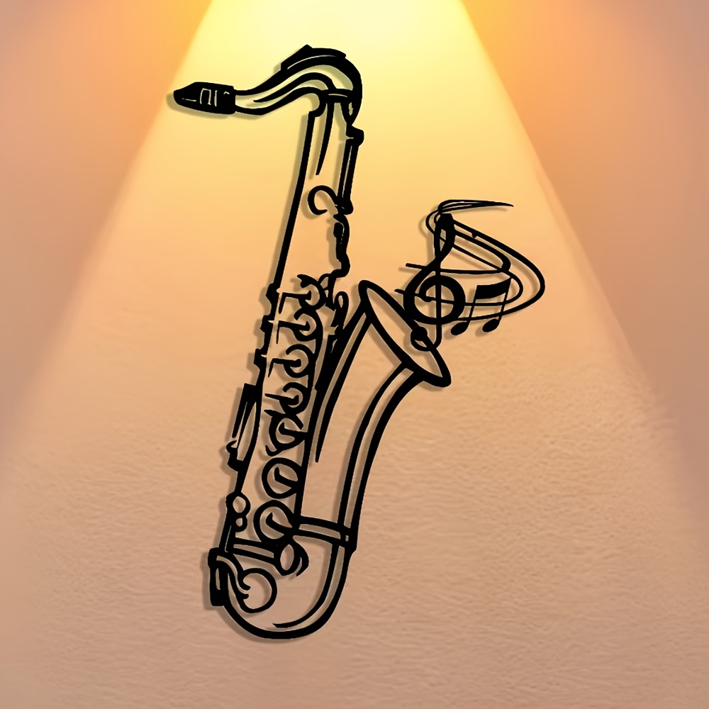 Plakat Dekoratif Saksofon Seni - Musical Instrument Image ulasan dan harga