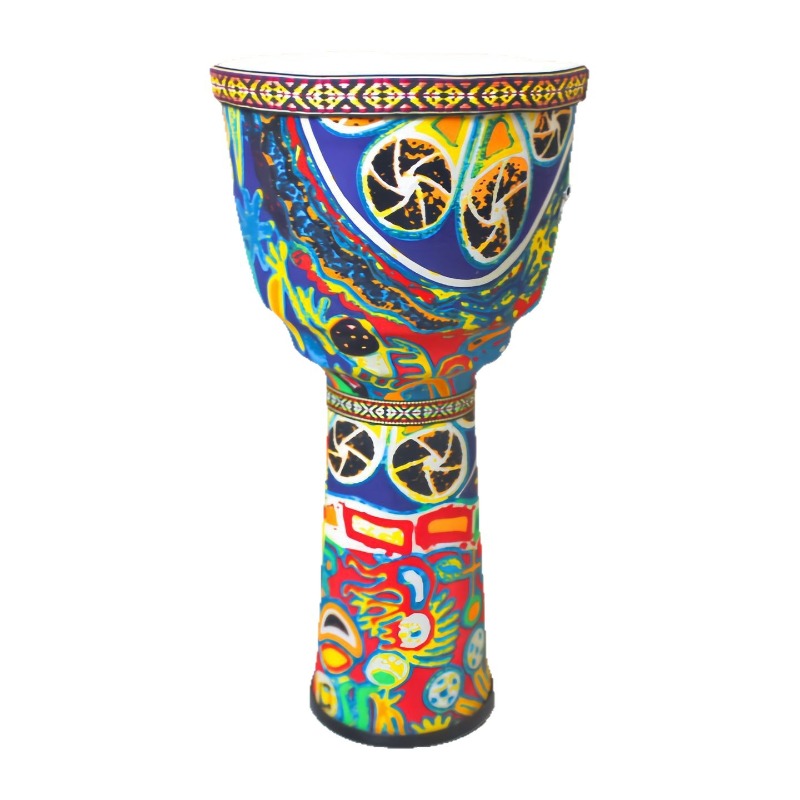 Drum Djembe 10 Inci Drum Afrik - Musical Instrument Kit ulasan dan harga