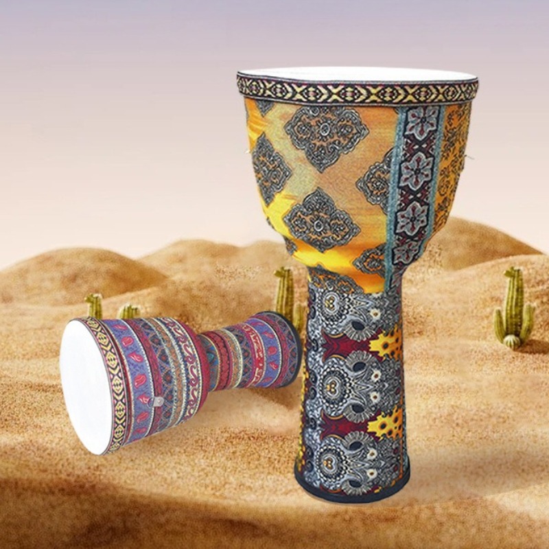 Drum Djembe 10 Inci Drum Afrik - Musical Instrument Kit ulasan dan harga