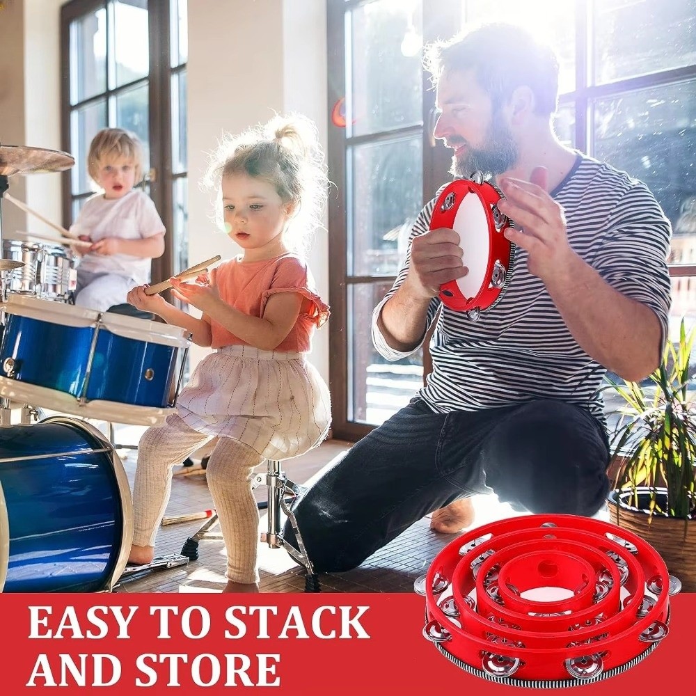 Drum Genggam Logam 4/6/8/10 In - Musical Instrument With Hand ulasan dan harga