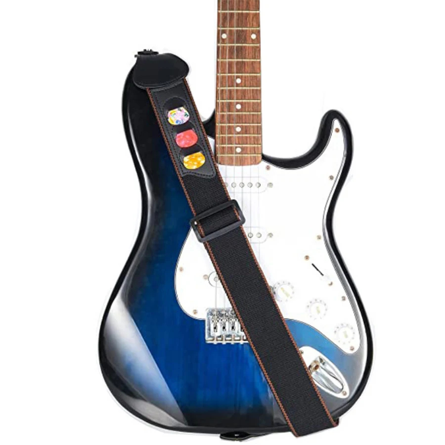 7 buah/set tali gitar hitam PU - Musical Instrument Kit ulasan dan harga