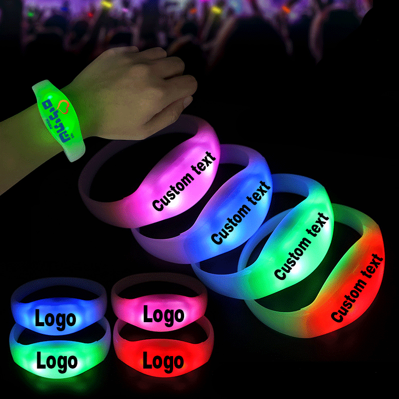 Gelang LED menyala saat musik  - Musical Instrument Jewelry ulasan dan harga