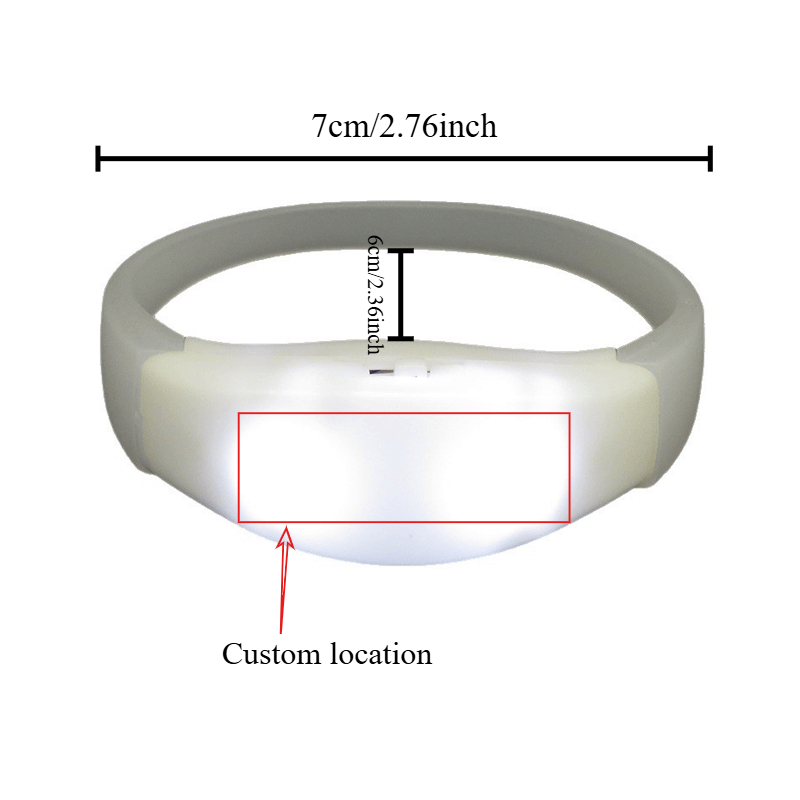 Gelang LED menyala saat musik  - Musical Instrument Jewelry ulasan dan harga