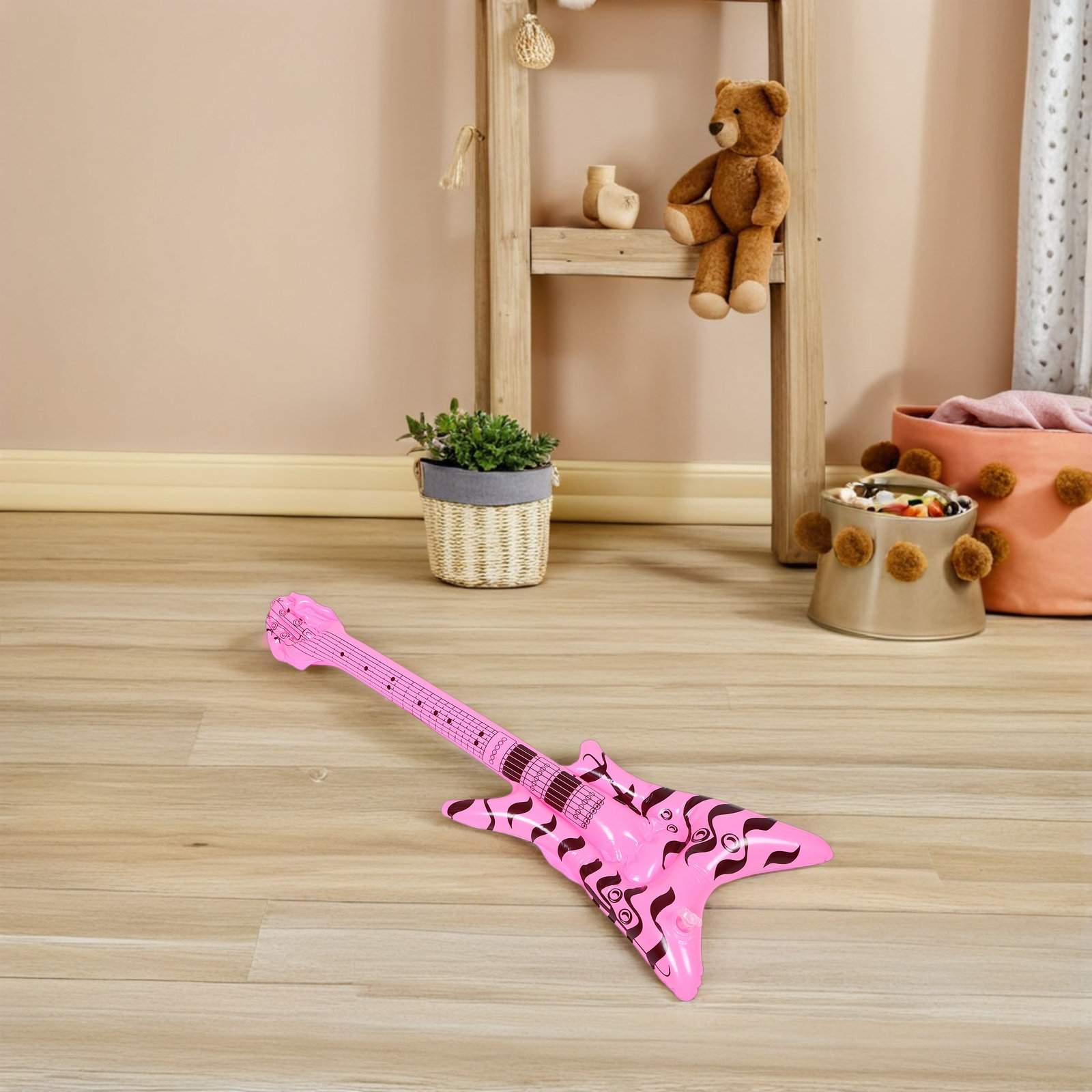 Gitar Rock and Roll Tiup Retro - Musical Instrument You Blow Into ulasan dan harga