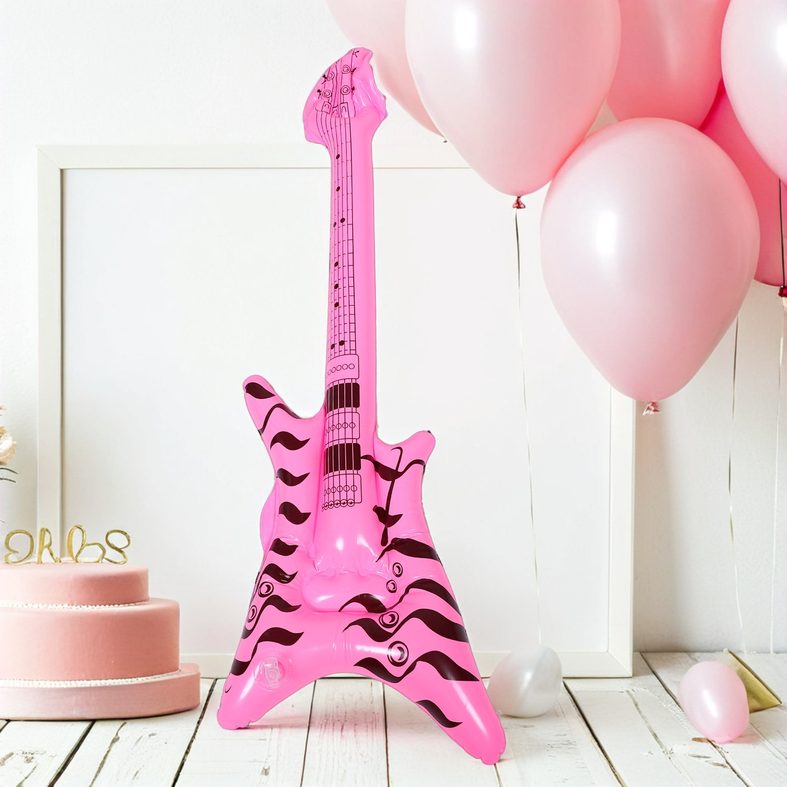 Gitar Rock and Roll Tiup Retro - Musical Instrument You Blow Into ulasan dan harga
