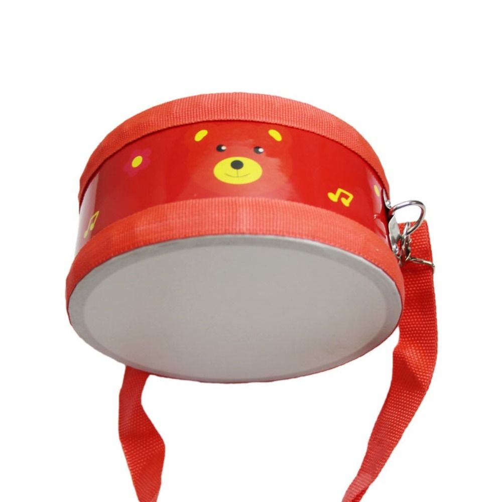 Drum Anak-anak Kayu Pola Hewan - Musical Instrument With Hand ulasan dan harga