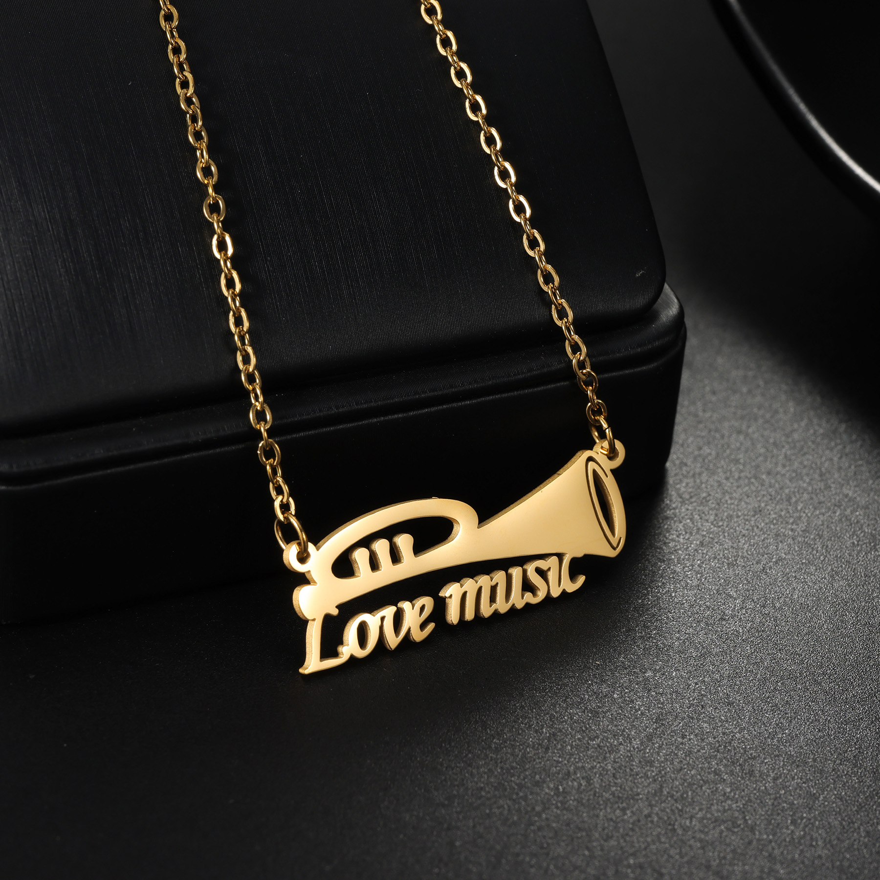 Acheerup Kalung Nama Kustom ya - Musical Instrument With Names ulasan dan harga