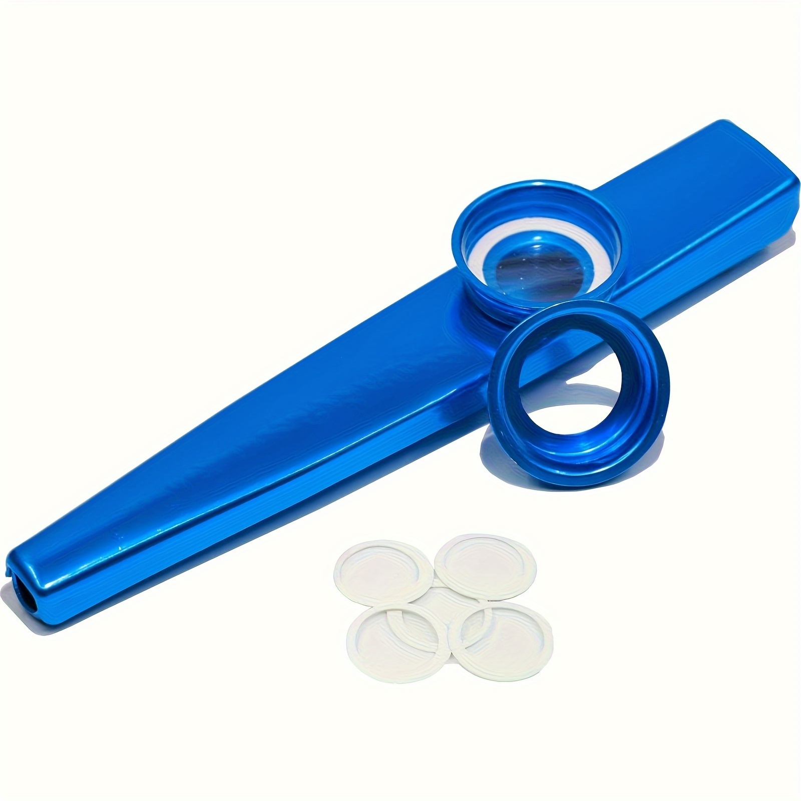 7 Buah Kazoo Logam Desain Sede - Musical Instrument Veena ulasan dan harga