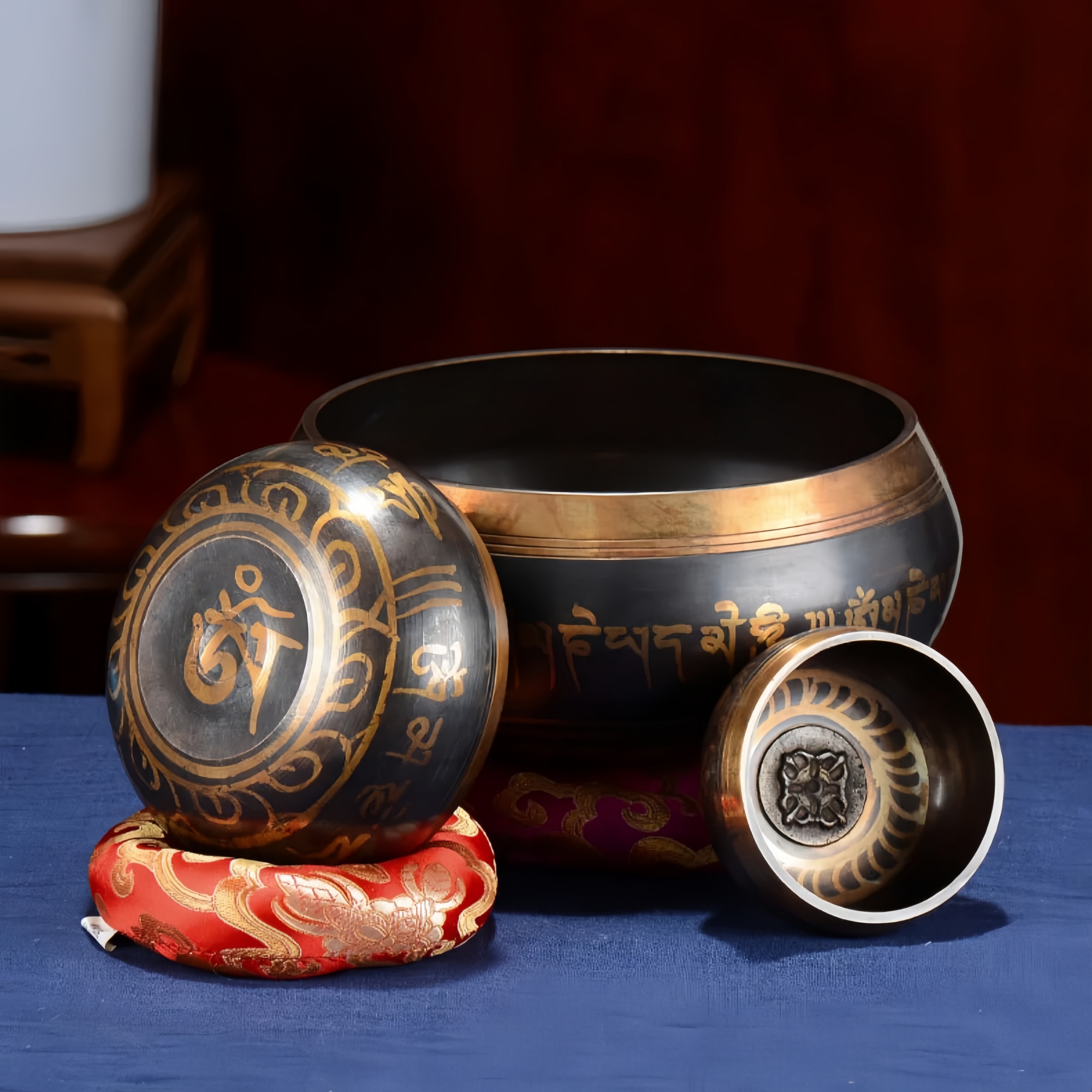 Miwayer 8.5 ~ 20CM Set Mangkuk - Tibetan Singing Bowl ulasan dan harga