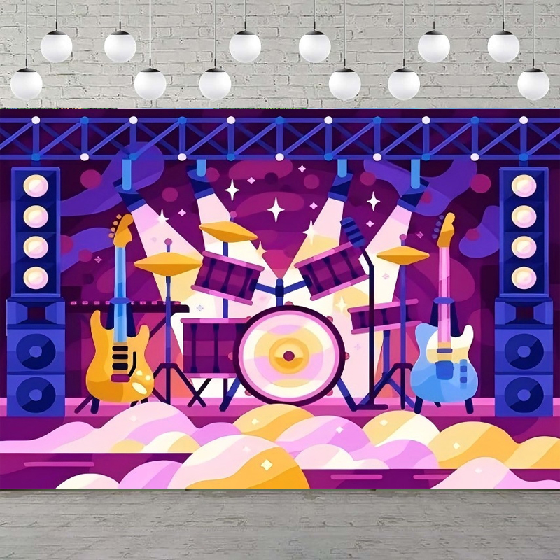 Latar Belakang Fotografi Set M - Musical Instrument You Blow Into ulasan dan harga