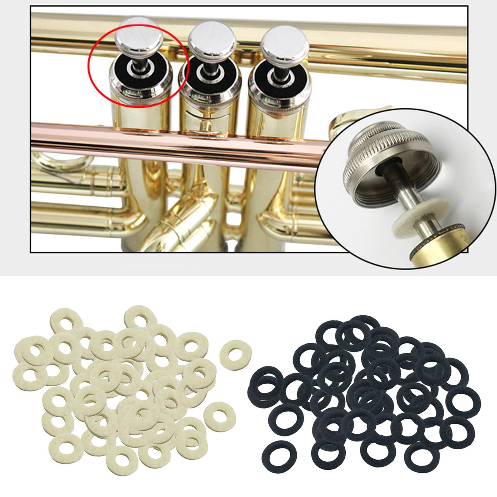 50 Buah Bantalan Felt Katup Te - Musical Instrument Cornet ulasan dan harga