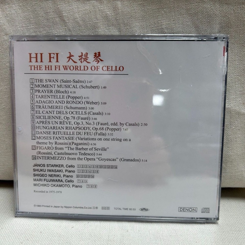Denon HiFi Audiophile Cello Du - Musical Instrument With A ulasan dan harga