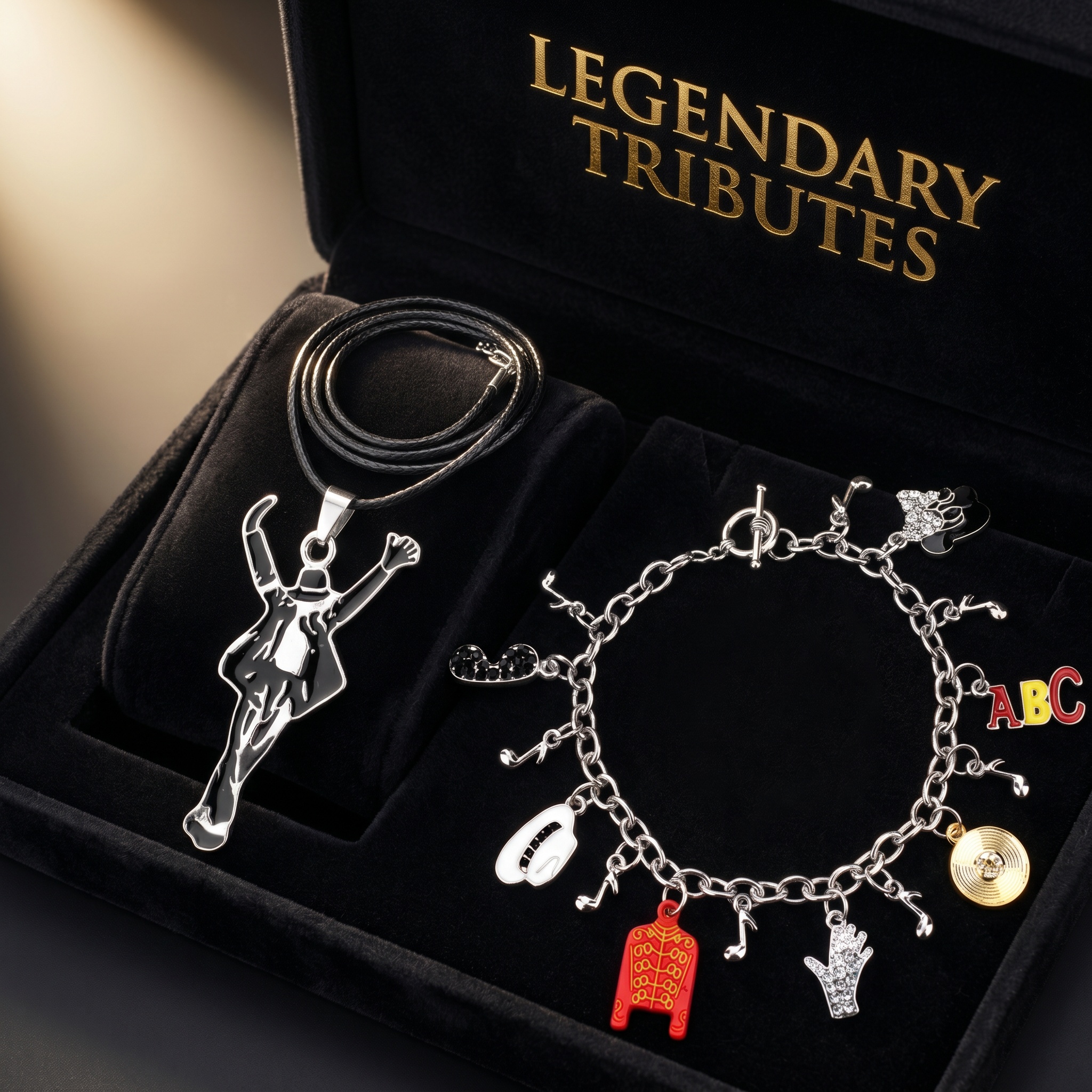 Set Perhiasan Michael Jackson  - Musical Instrument Jewelry ulasan dan harga