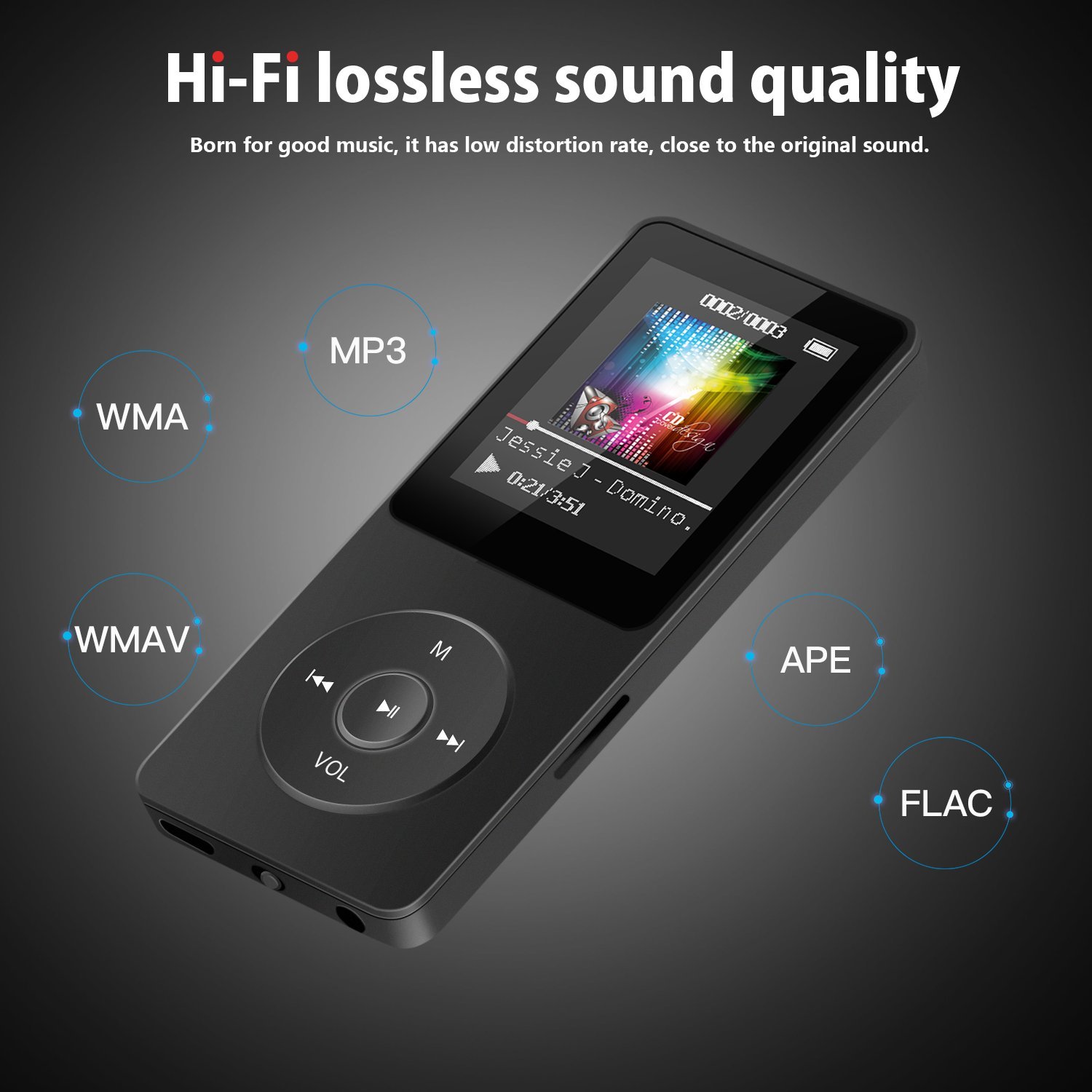 X02 Layar 1.8 ''4GB Suara Loss - Musical Instrument Image ulasan dan harga
