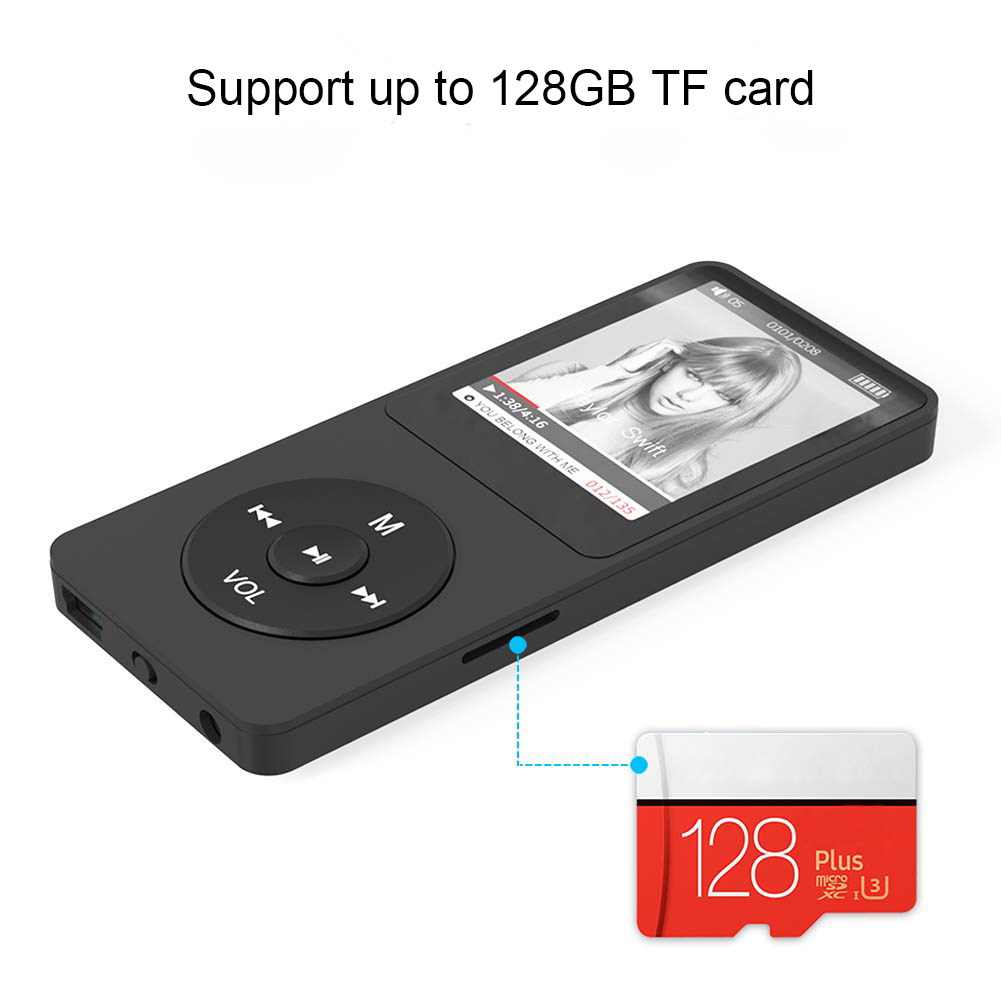 X02 Layar 1.8 ''4GB Suara Loss - Musical Instrument Image ulasan dan harga