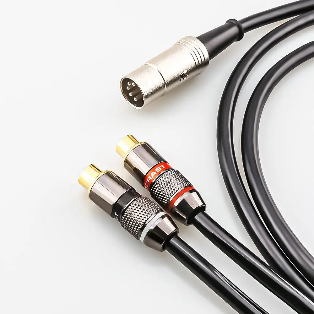 Kabel Jumper 5-Pin Din Male ke - Musical Instrument Image ulasan dan harga
