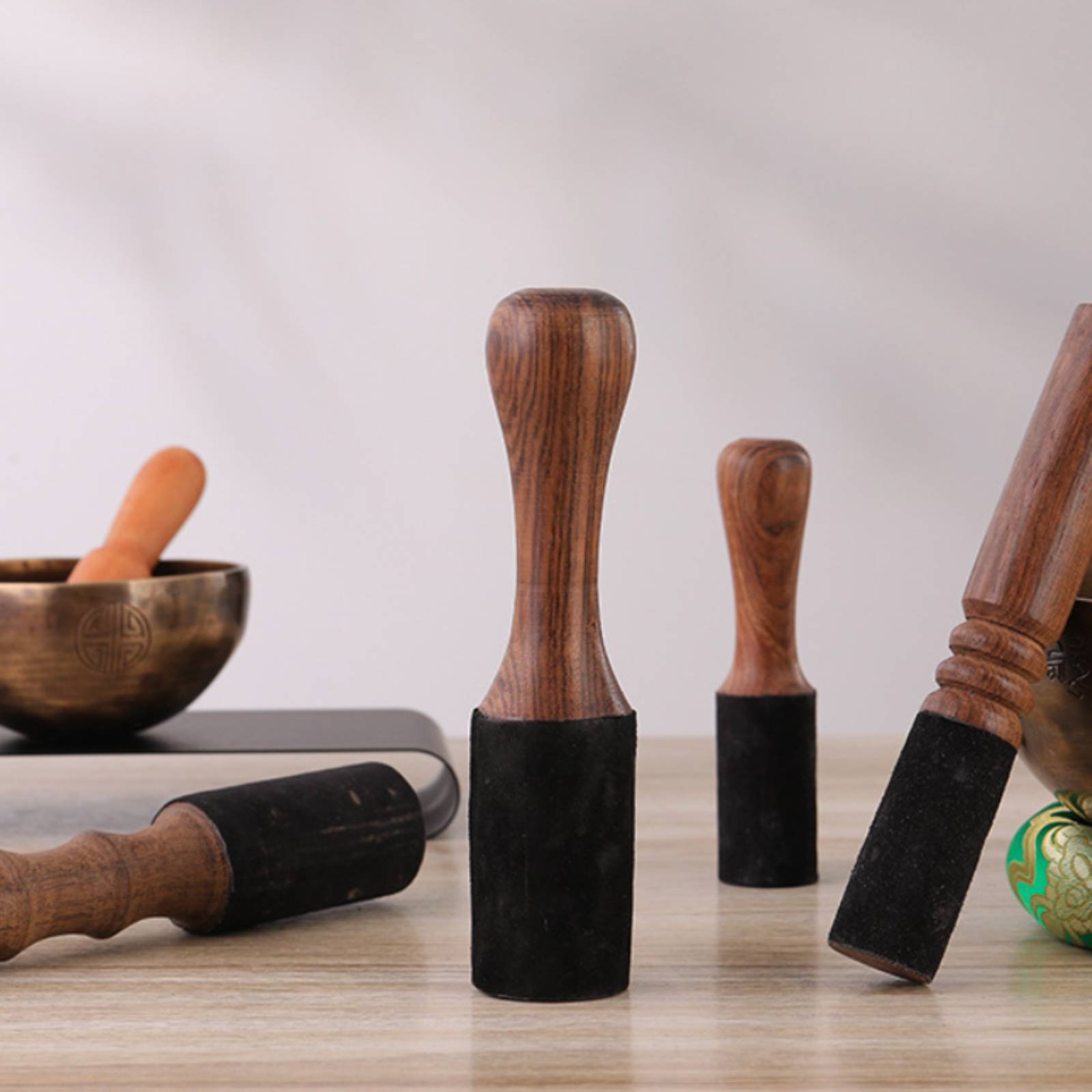 Tongkat Kayu Kokoh untuk Singi - Tibetan Singing Bowl ulasan dan harga