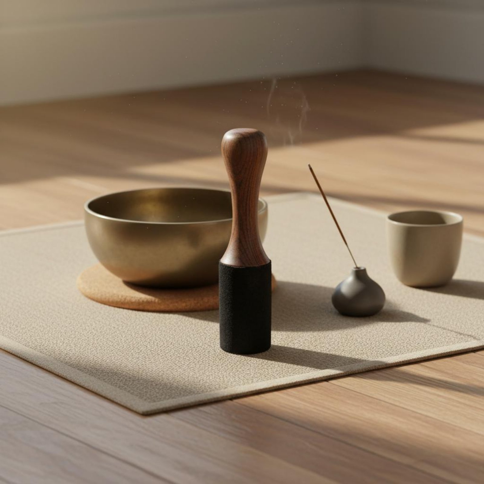 Tongkat Kayu Kokoh untuk Singi - Tibetan Singing Bowl ulasan dan harga