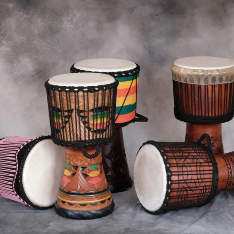 12 Inch Djembe Mahogany Africa - Musical Instrument Kit ulasan dan harga