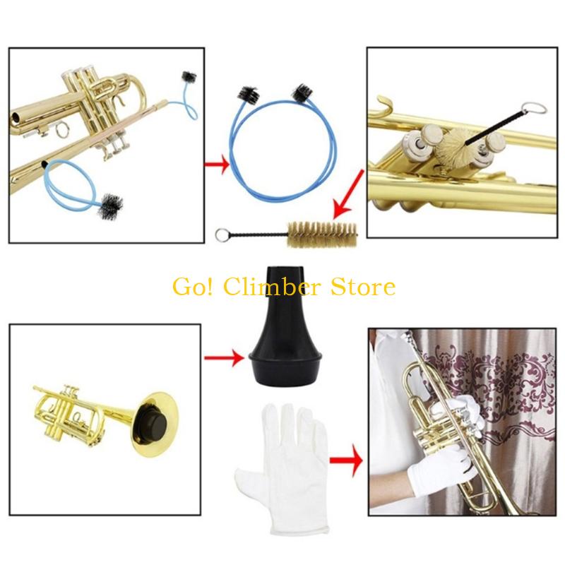 Q84C Mouthpiece Brush Alat Mus - Musical Instrument Cornet ulasan dan harga