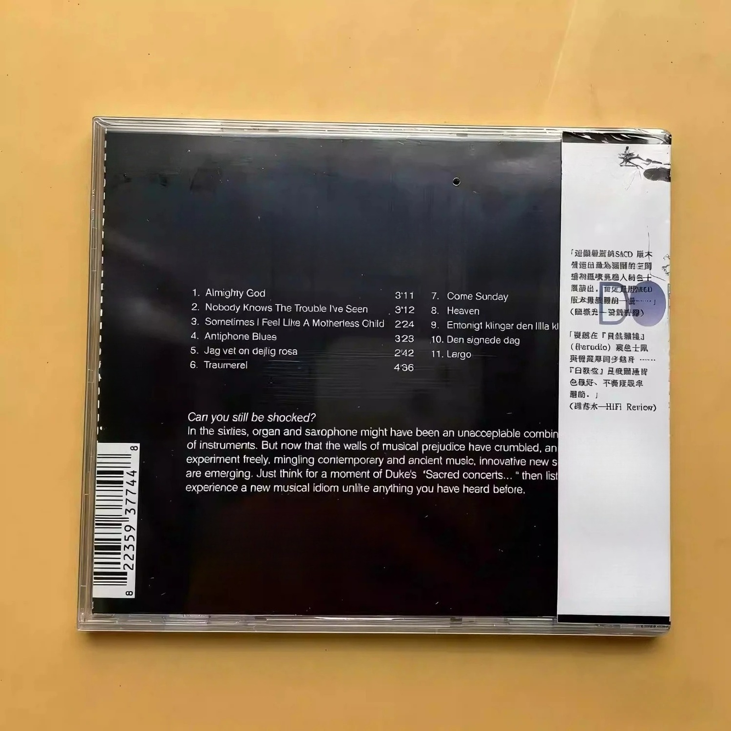 Album CD Audiophile Organ & Sa - Musical Instrument Of ulasan dan harga