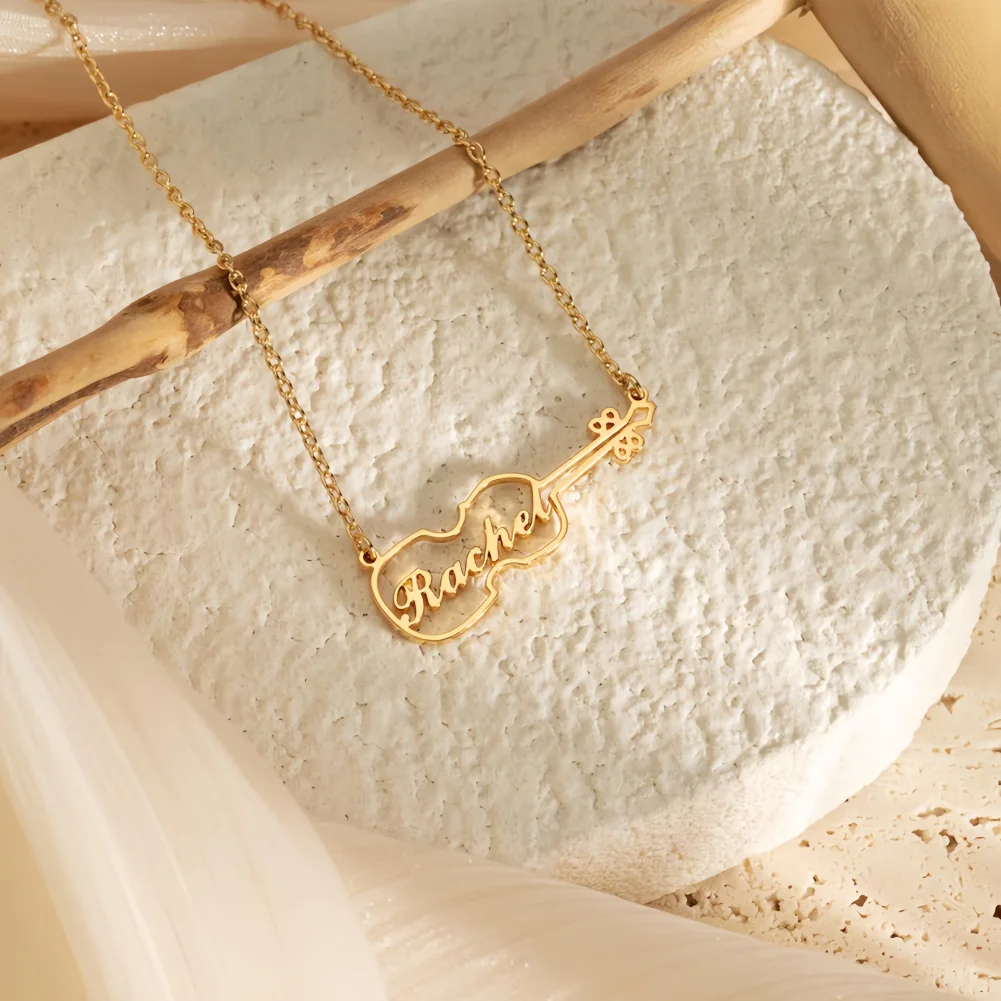 Kalung Biola Personalisasi, Ka - Musical Instrument With Names ulasan dan harga