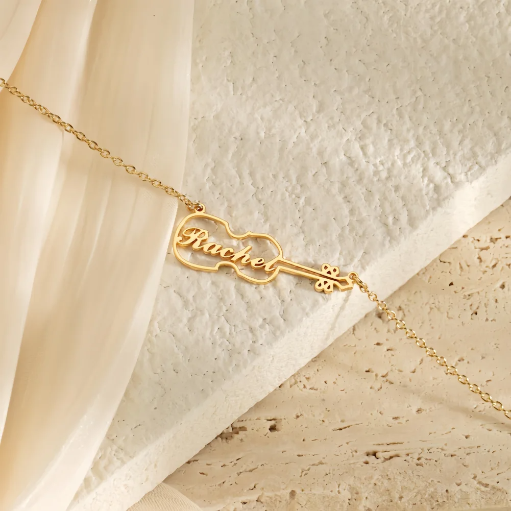 Kalung Biola Personalisasi, Ka - Musical Instrument With Names ulasan dan harga
