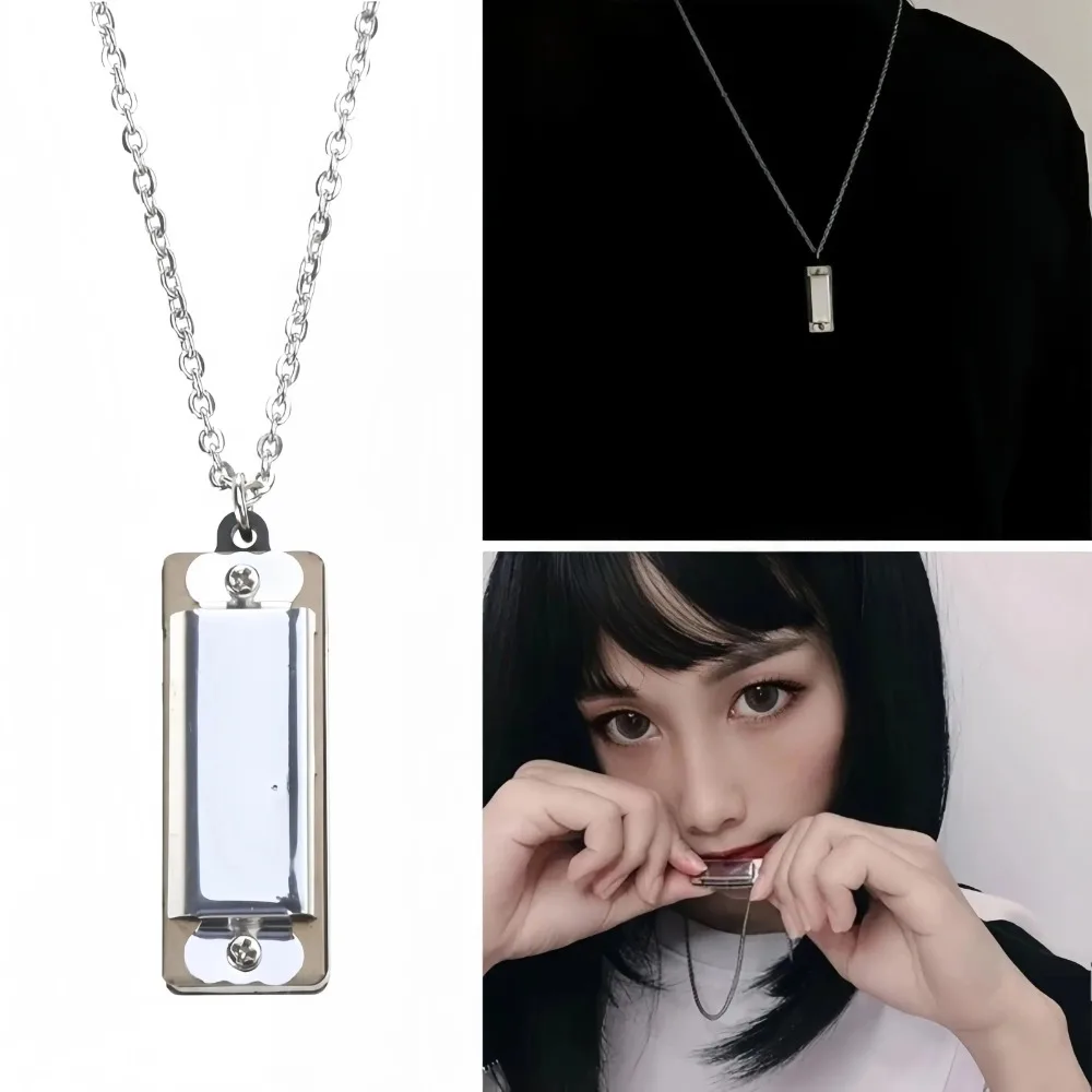 Kalung Harmonika Mini Pria dan - Musical Instrument You Blow Into ulasan dan harga