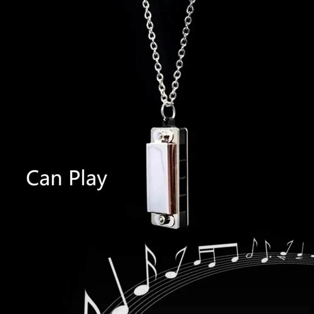 Kalung Harmonika Mini Pria dan - Musical Instrument You Blow Into ulasan dan harga