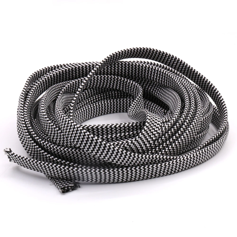 10M PP jalinan Sleeving Putih  - Musical Instrument Image ulasan dan harga