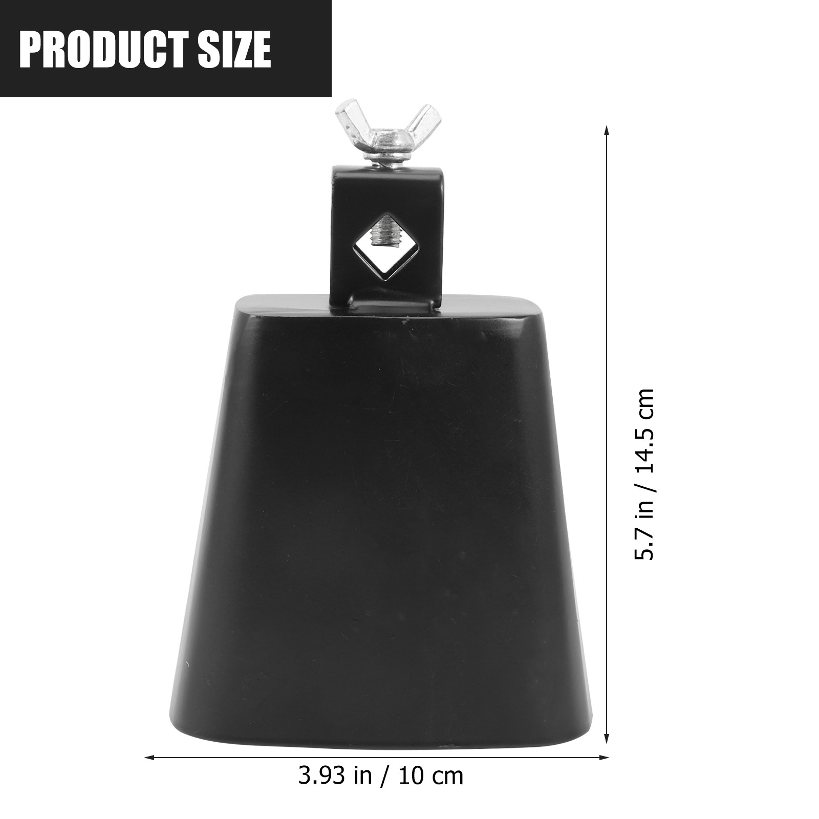 1Set Cowbell Logam Kokoh denga - Musical Instrument With Hand ulasan dan harga