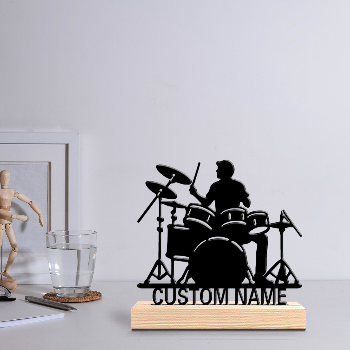 1pc Patung Logam Instrumen Mus - Musical Instrument With Names ulasan dan harga