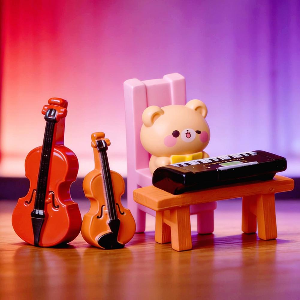 Piano Biola Saksofon Miniatur  - Musical Instrument Veena ulasan dan harga